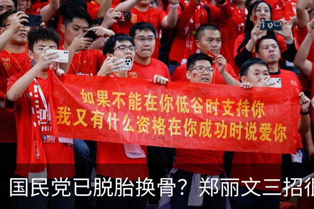 国民党已脱胎换骨?郑丽文三招很高明,两员大将联手下架民进党?